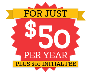 FMCA Price Block 50 Per Year Plus 10 Initiation Fee